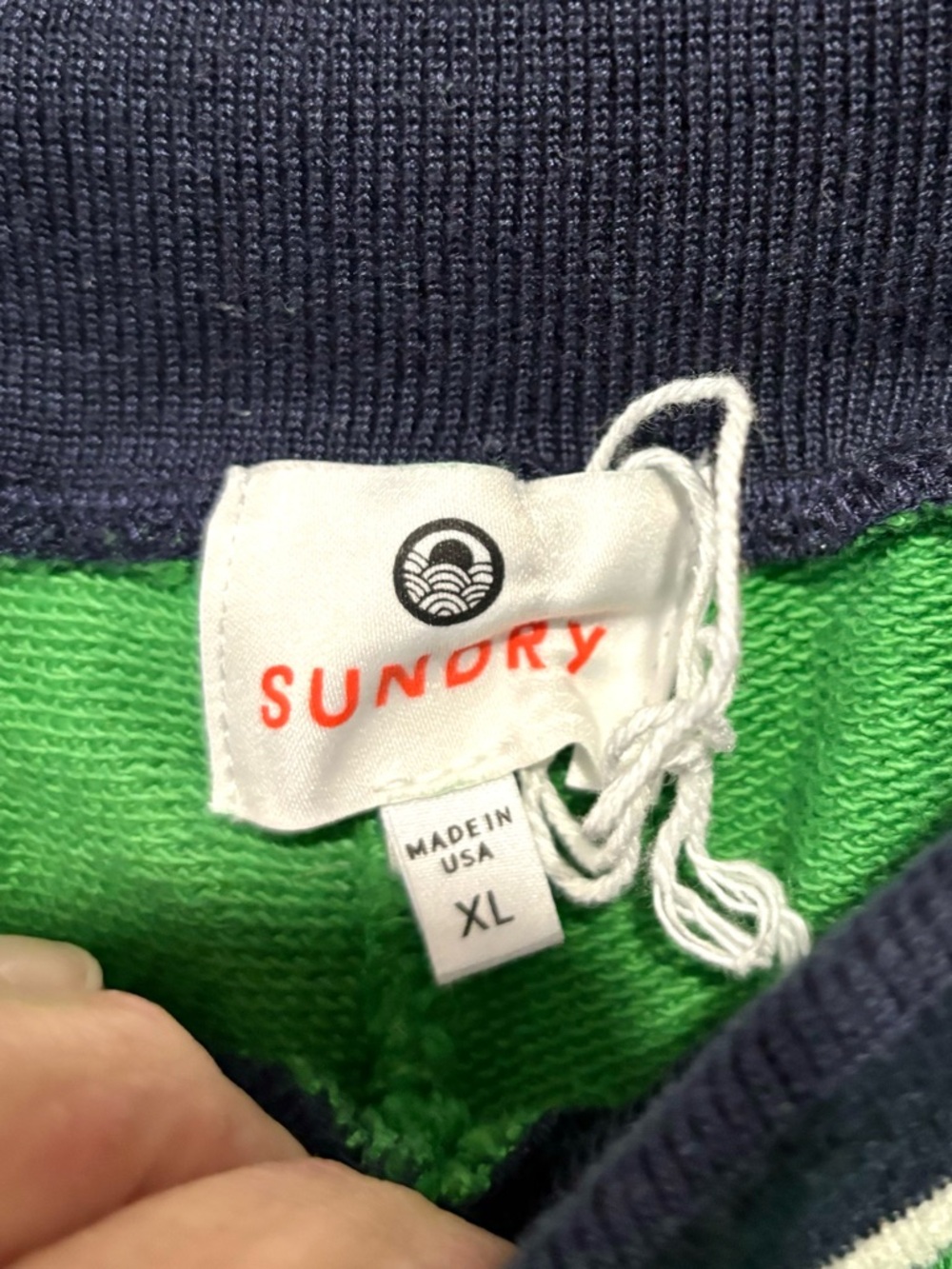 Anthropologie Sundry Trim Joggers
Green Navy Pockets Size XL - Picture 8 of 9